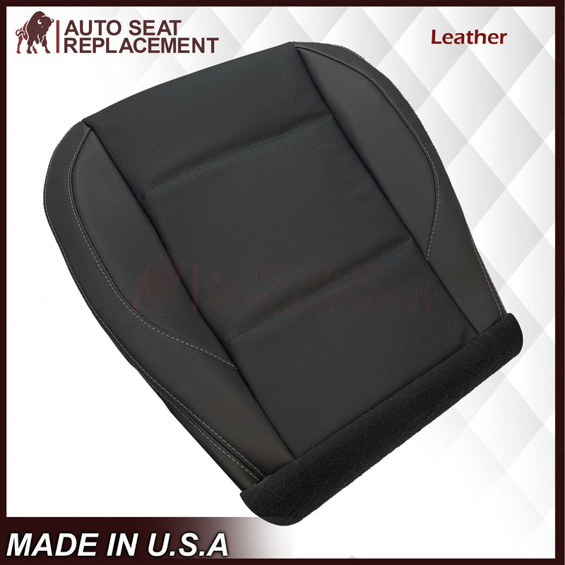 2018 - 2019 Subaru Outback LIMITED Front Bottom Replacement Seat Covers In Black - Auto Seat Replacement
