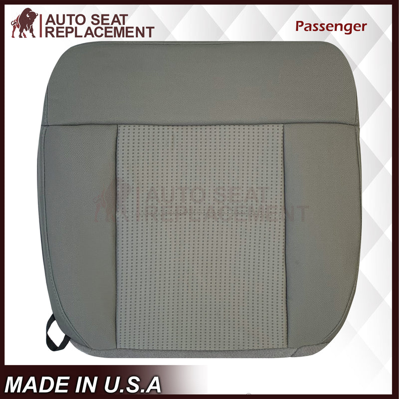 2007 2008 Ford F-150 XLT Replacement Driver OR Passenger Seat Cover in Gray Fabric - Auto Seat Replacement