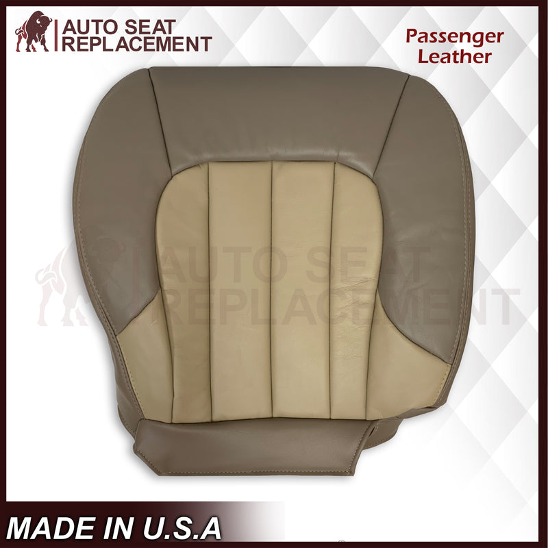 2004 2005 GMC Envoy SLT XL Bottom Replacement Seat Covers 2 Tone Tan: Choose your material - Auto Seat Replacement