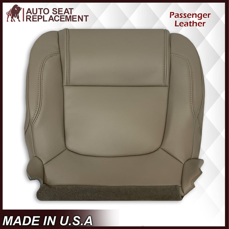 2011 - 2015 Ford Explorer Replacement Leather Bottom Seat Covers In Gray: Choose Leather OR Vinyl - Auto Seat Replacement