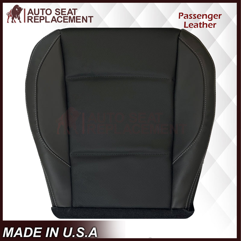 2018 - 2019 Subaru Outback LIMITED Front Bottom Replacement Seat Covers In Black - Auto Seat Replacement