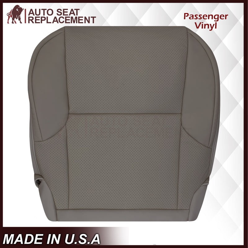 2010-2013 Lexus GX460 Replacement Perforated Synthetic Leather Seat Cover In Dark Tan