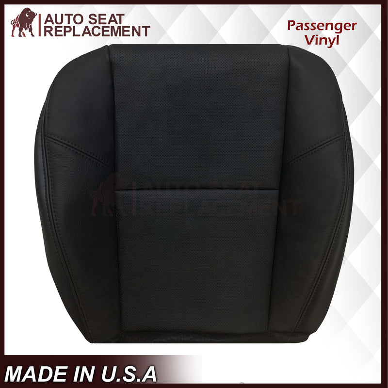 2007-2014 Cadillac Escalade Perforated Genuine Leather or Synthetic Leather Seat Cover in Black: Choose From Variation - Auto Seat Replacement