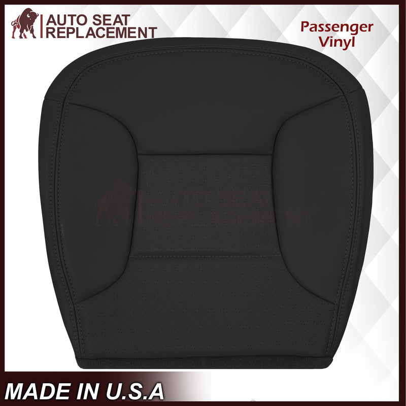 1992 - 1996 Ford Bronco Eddie Bauer Synthetic Leather Seat Cover In Black - Auto Seat Replacement