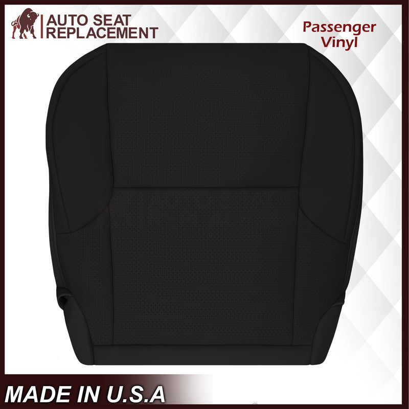 2010-2013 Lexus GX460 Replacement Perforated Synthetic Leather Seat Cover In Black