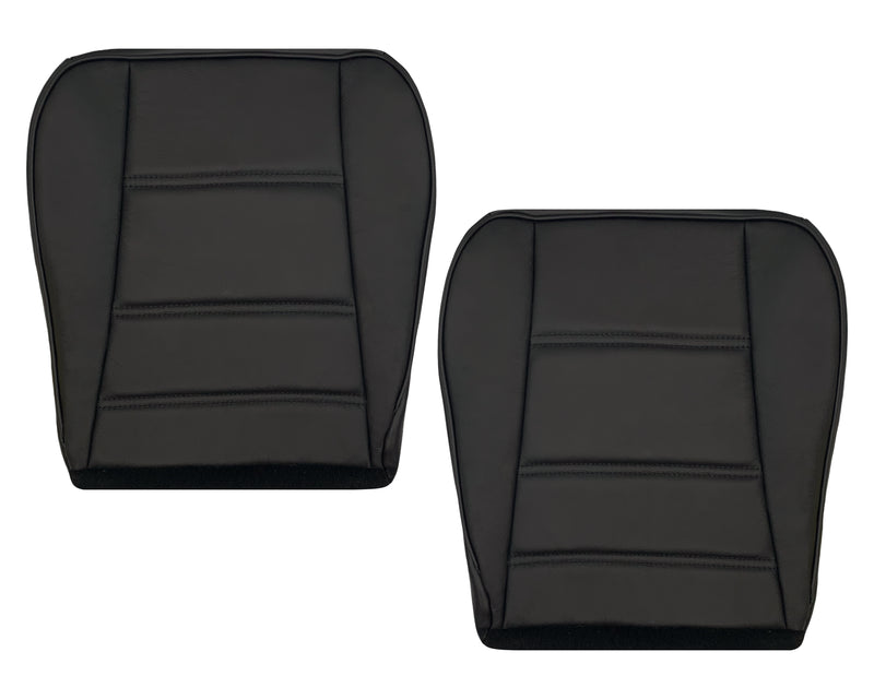 1999-2004 Ford Mustang V6 Replacement Seat Cover in Ebony Black: Choose From Variation - Auto Seat Replacement