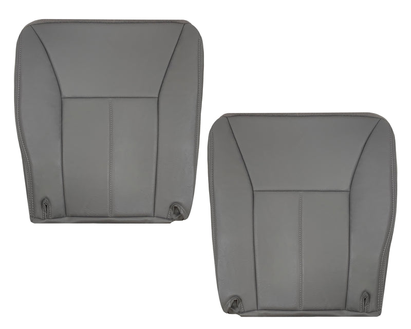 1998 1999 2000 2001 2002 Dodge Ram 1500 Base Work Truck SINGLE CAB Seat Cover in Mist Gray Vinyl - Auto Seat Replacement