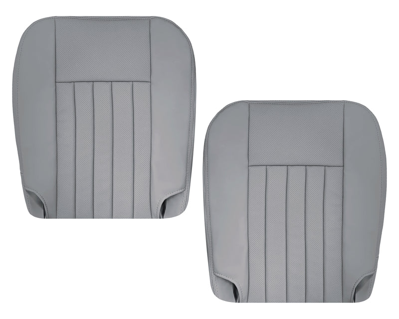 2003 2004 Lincoln Navigator Replacement Seat Covers in Gray: Choose Genuine Leather or Vinyl - Auto Seat Replacement