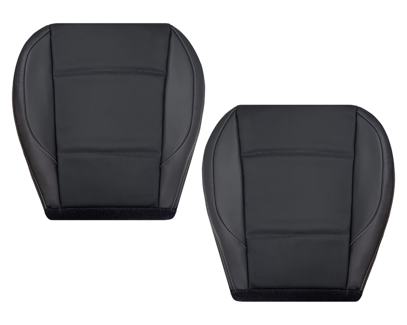 2015 - 2019 Subaru Outback LIMITED Front Bottom Replacement Seat Covers In Black - Auto Seat Replacement