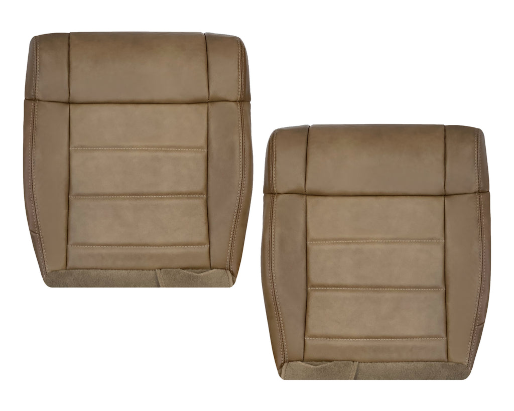 2007-2012 Jeep Wrangler-Replacement Driver OR Passenger Side Seat Cover In Dark Saddle