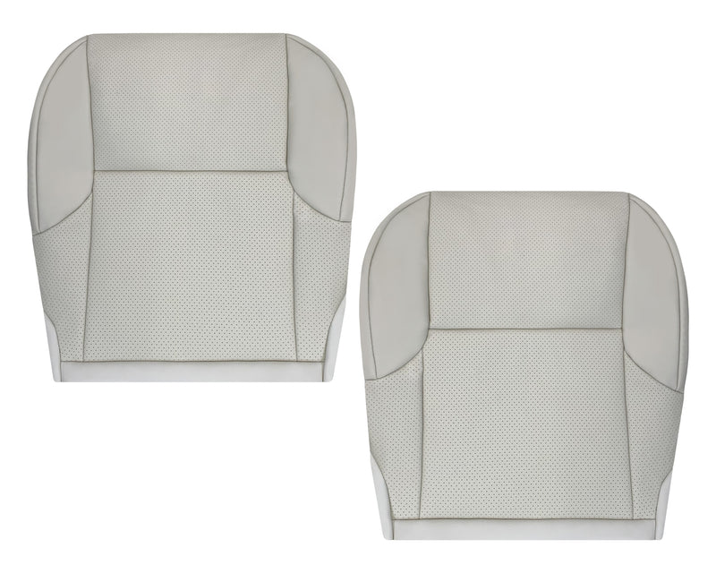2010-2017 Lexus GX460 Replacement Perforated Synthetic Leather Seat Cover In Ecru “Off-White/Cream”