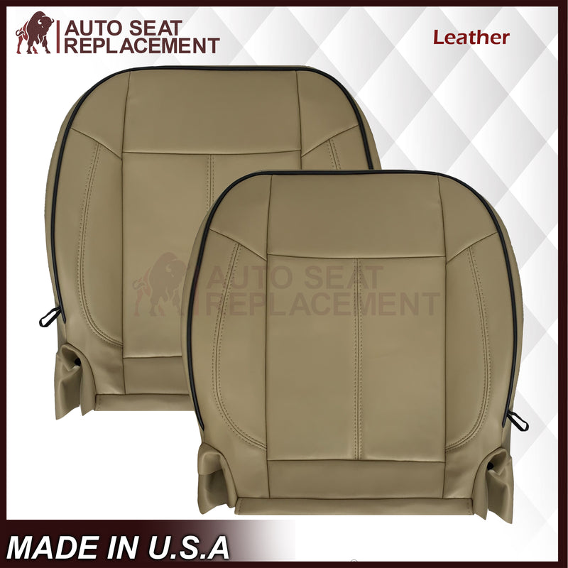 2006 - 2010 Hummer H3 Adventure Seat Covers in Cashmere Tan: Choose Leather or Vinyl - Auto Seat Replacement