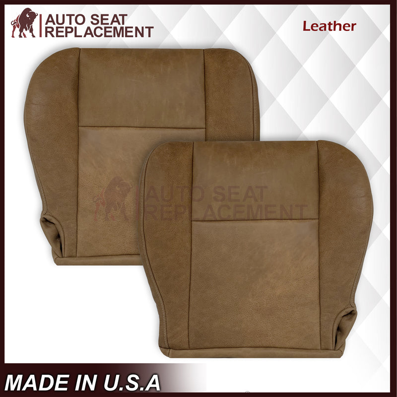2001 2002 2003 Ford F150 King Ranch Raw Cowhide GENUINE LEATHER Seat Covers - Auto Seat Replacement
