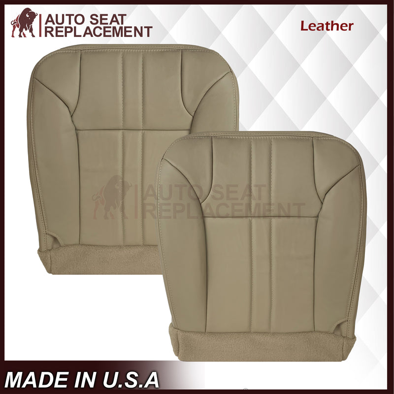 2000-2001 Ford Excursion XLT Seat Cover in Tan: Choose From Variation - Auto Seat Replacement