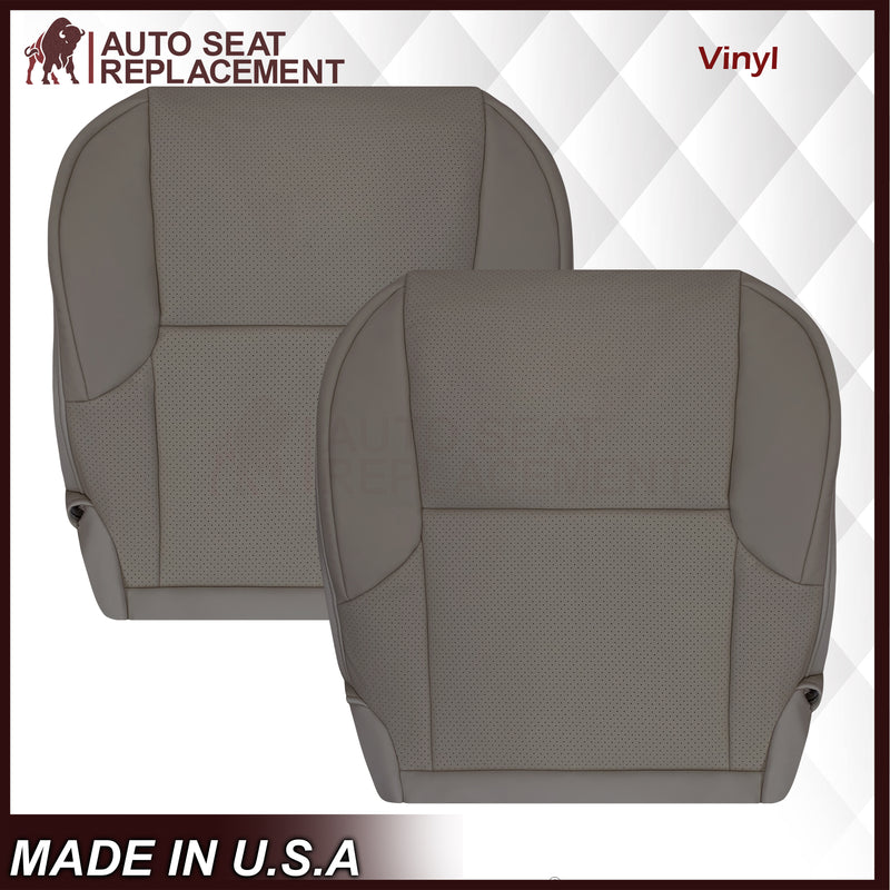 2010-2013 Lexus GX460 Replacement Perforated Synthetic Leather Seat Cover In Dark Tan