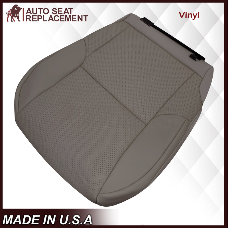 2010-2013 Lexus GX460 Replacement Perforated Synthetic Leather Seat Cover In Dark Tan