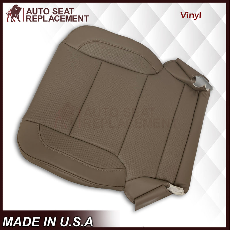 2014 - 2019 Chevy Silverado/GMC Yukon/ Tahoe/ Suburban Perforated Replacement Seat Covers in Tan - Auto Seat Replacement