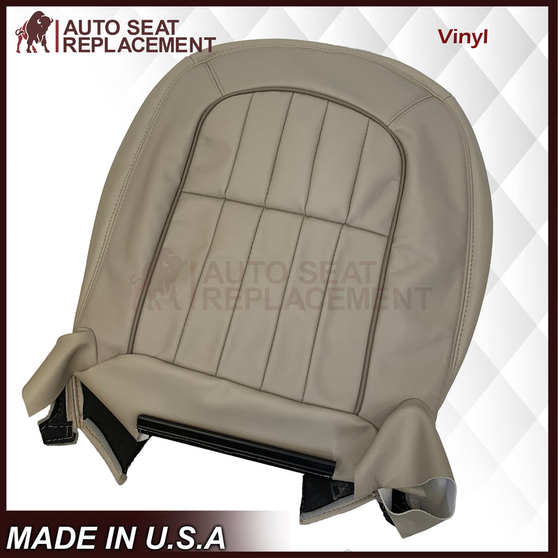 1997 - 2003 Jaguar XJ8, XJ6 4-Door L6 Genuine Leather OR Synthetic Leather Seat Covers In Oatmeal (Beige) - Auto Seat Replacement