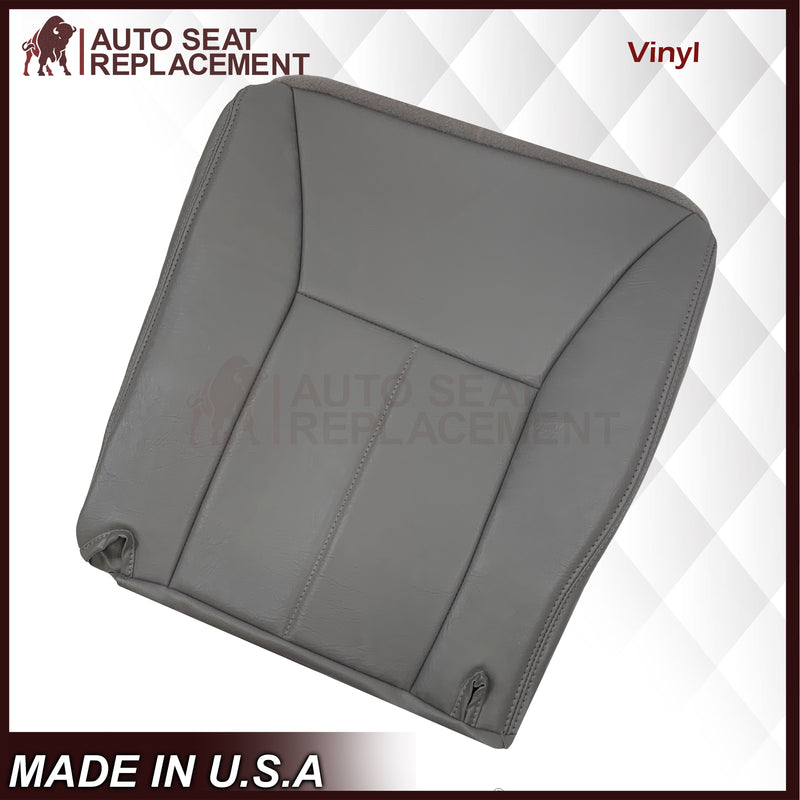 1998 1999 2000 2001 2002 Dodge Ram 1500 Base Work Truck SINGLE CAB Seat Cover in Mist Gray Vinyl - Auto Seat Replacement