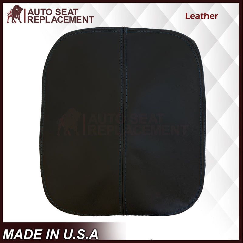 2007-2014 Chevy Tahoe Suburban Silverado CUSTOM Genuine Leather Or Synthetic Leather With Suede Perforated Insert Seat Cover in Black: Choose From Variation - Auto Seat Replacement