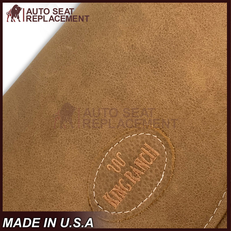 2001 2002 2003 Ford F150 King Ranch Raw Cowhide GENUINE LEATHER Seat Covers - Auto Seat Replacement