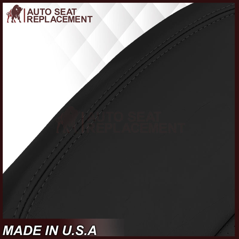 1992 - 1996 Ford Bronco Eddie Bauer Synthetic Leather Seat Cover In Black - Auto Seat Replacement