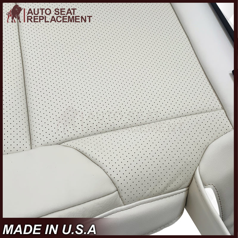 2010-2017 Lexus GX460 Replacement Perforated Synthetic Leather Seat Cover In Ecru “Off-White/Cream”