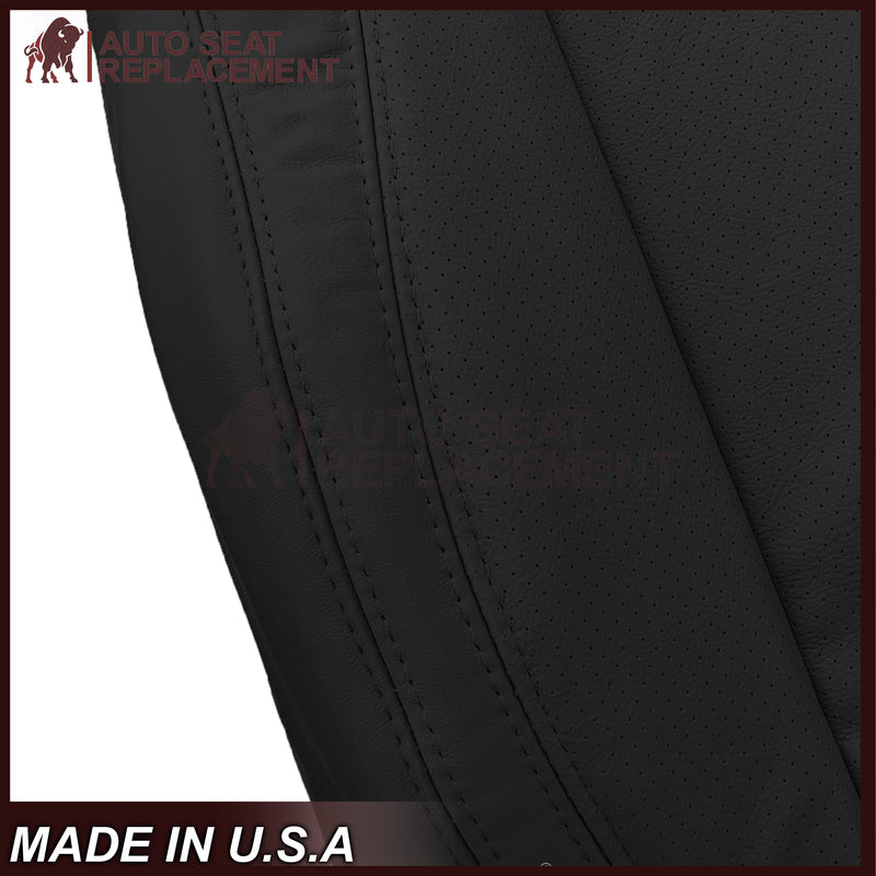 2007 - 2010 Jaguar XK XK-R Genuine Leather OR Synthetic Leather Seat Covers In Black - Auto Seat Replacement