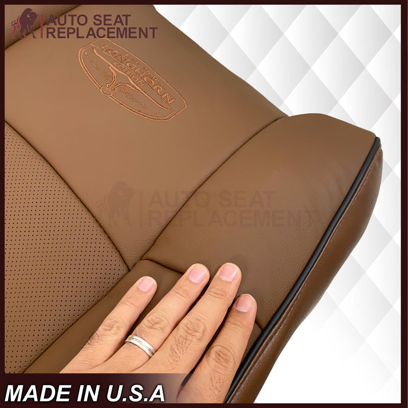 2010-2018 Dodge Ram 2500 Laramie Limited Long Horn Replacement Leather Seat Cover: Choose your pieces - Auto Seat Replacement