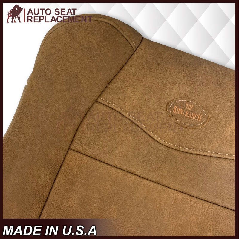 2001 2002 2003 Ford F150 King Ranch Raw Cowhide GENUINE LEATHER Seat Covers - Auto Seat Replacement