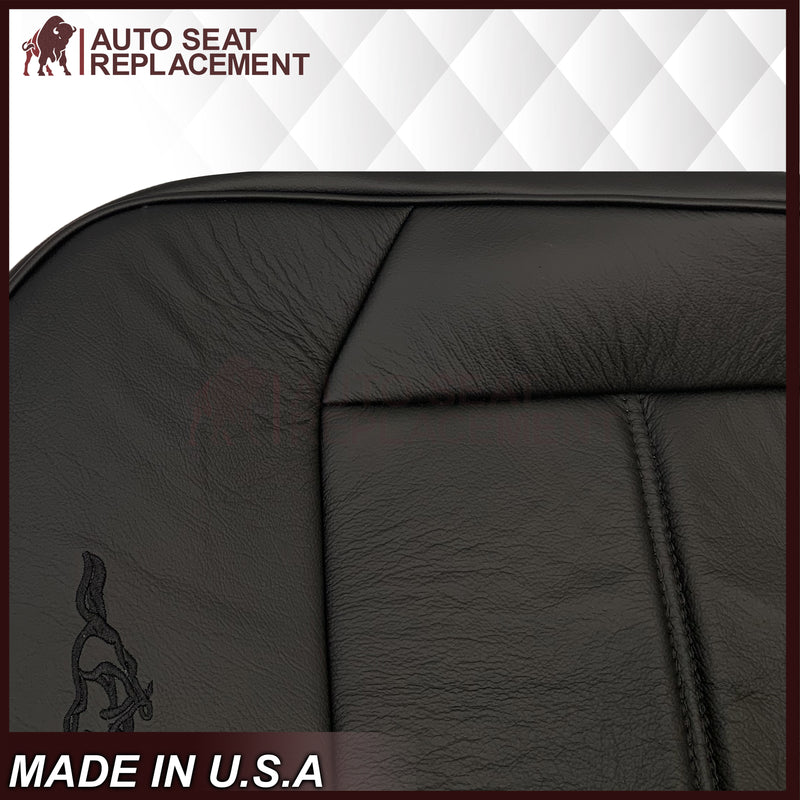 1999-2004 Ford Mustang V6 Replacement Seat Cover in Ebony Black: Choose From Variation - Auto Seat Replacement