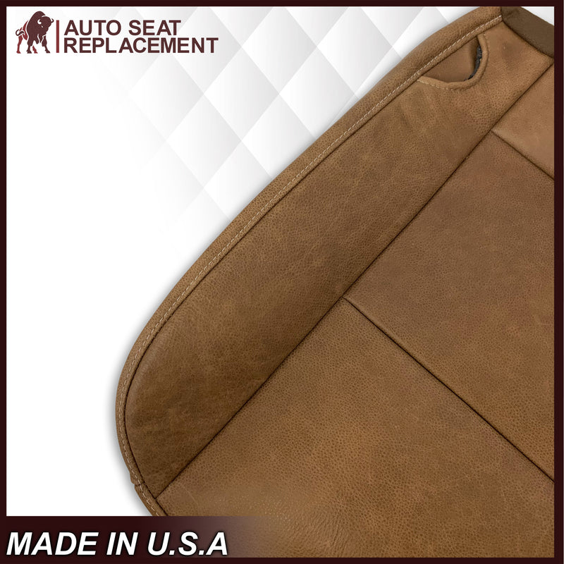 2002-2007 Ford F250 F350 King Ranch Replacement Raw Cowhide Genuine Leather OR Vinyl Front Seat Cover - Auto Seat Replacement