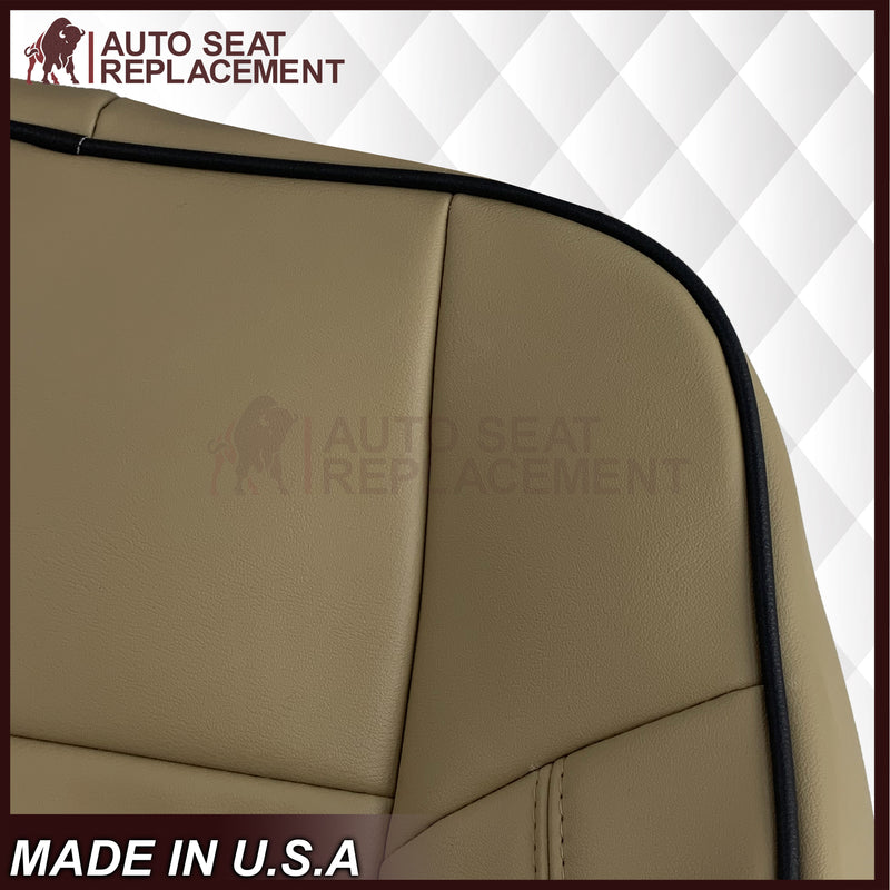 2006 - 2010 Hummer H3 Adventure Seat Covers in Cashmere Tan: Choose Leather or Vinyl - Auto Seat Replacement