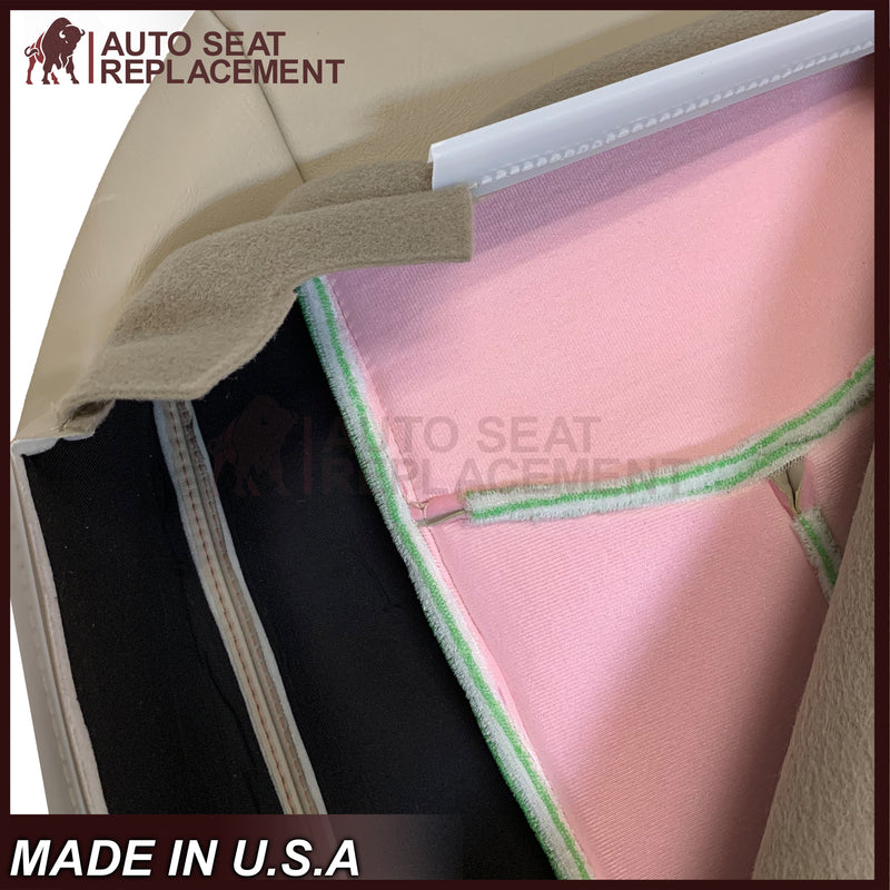 2003 - 2007 Chevy Tahoe Suburban & GMC Yukon Second Row 50/50 Captain Chairs Seat Cover In Light Tan (Shale)  - Choose from variant - Auto Seat Replacement
