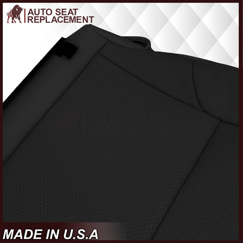 2010-2013 Lexus GX460 Replacement Perforated Synthetic Leather Seat Cover In Black