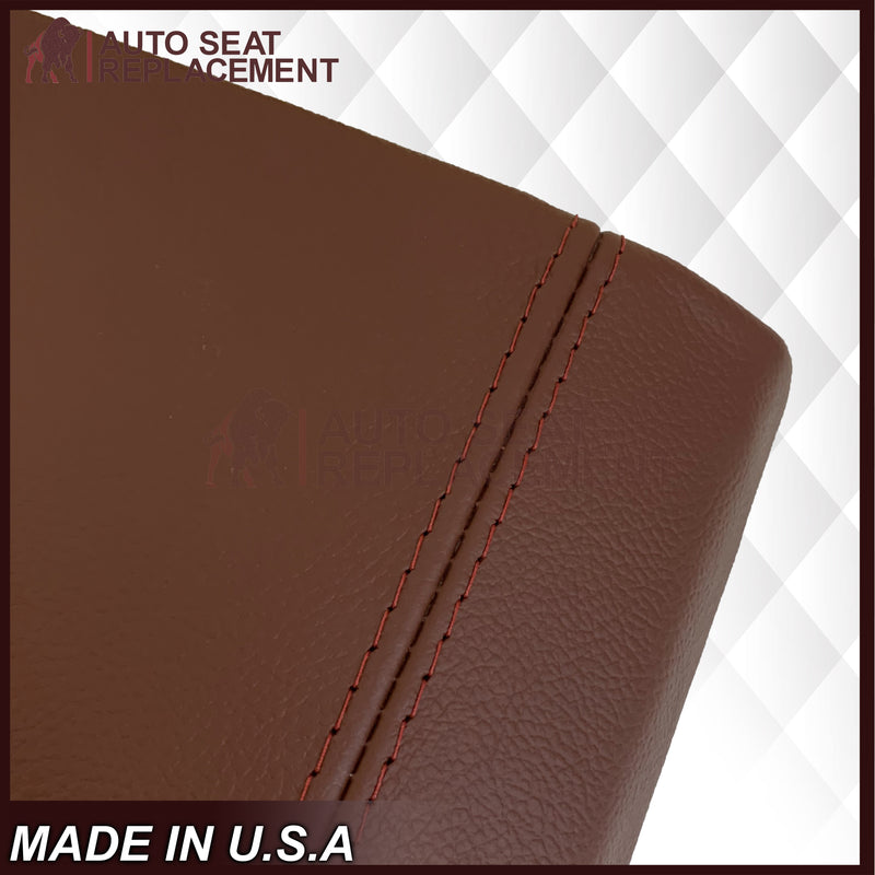 2011-2014 Ford F-250 King Ranch Replacement Leather Center Console Lid, Armrest Cover, King Ranch - Auto Seat Replacement