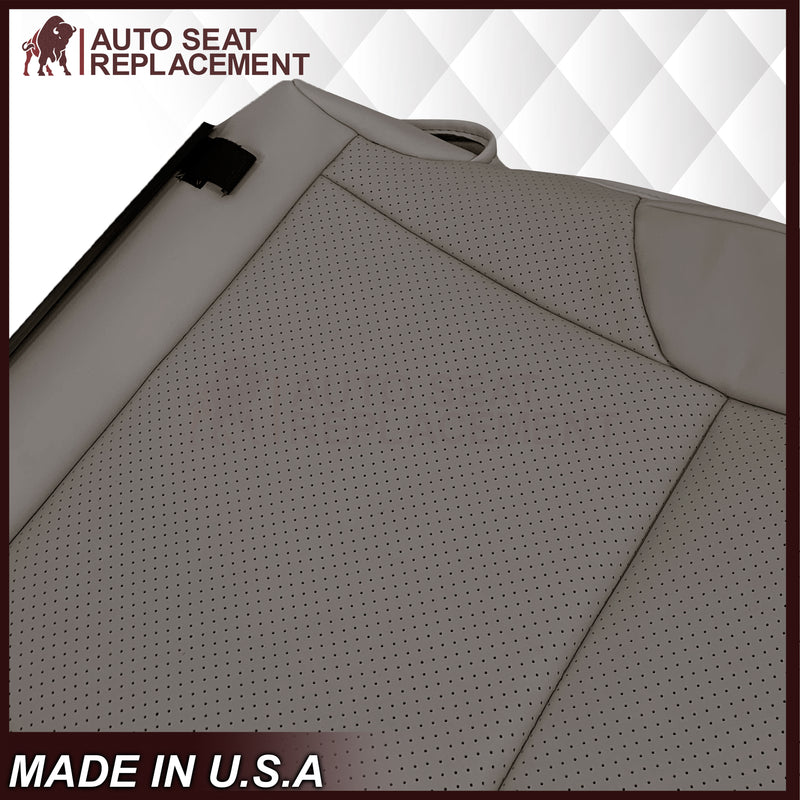 2010-2013 Lexus GX460 Replacement Perforated Synthetic Leather Seat Cover In Dark Tan