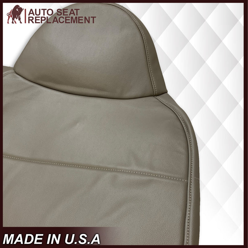2008-2010 Ford F-250 F-350 F-450 F-550 Super Duty XL Work Truck Seat Cover in Medium Stone Gray: Choose From Variants - Auto Seat Replacement