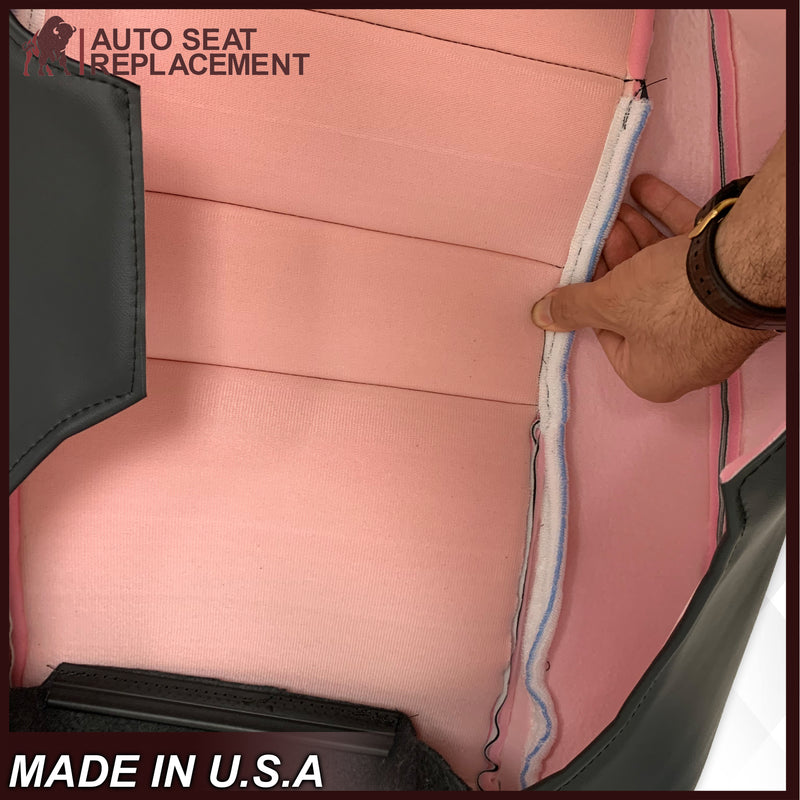 1994-1998 Ford Mustang Synthetic Replacement Seat Covers in Black: Choose From Variation - Auto Seat Replacement
