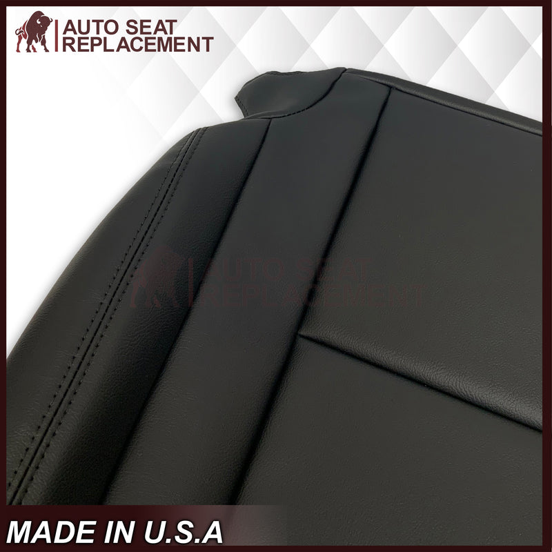 2005-2015 Nissan Titan Driver and Passenger Side Top and Bottom Seat Covers in Black : Choose from the variants - Auto Seat Replacement