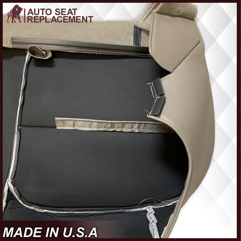 2008-2010 Ford F-250 F-350 F-450 F-550 Super Duty XL Work Truck Seat Cover in Medium Stone Gray: Choose From Variants - Auto Seat Replacement