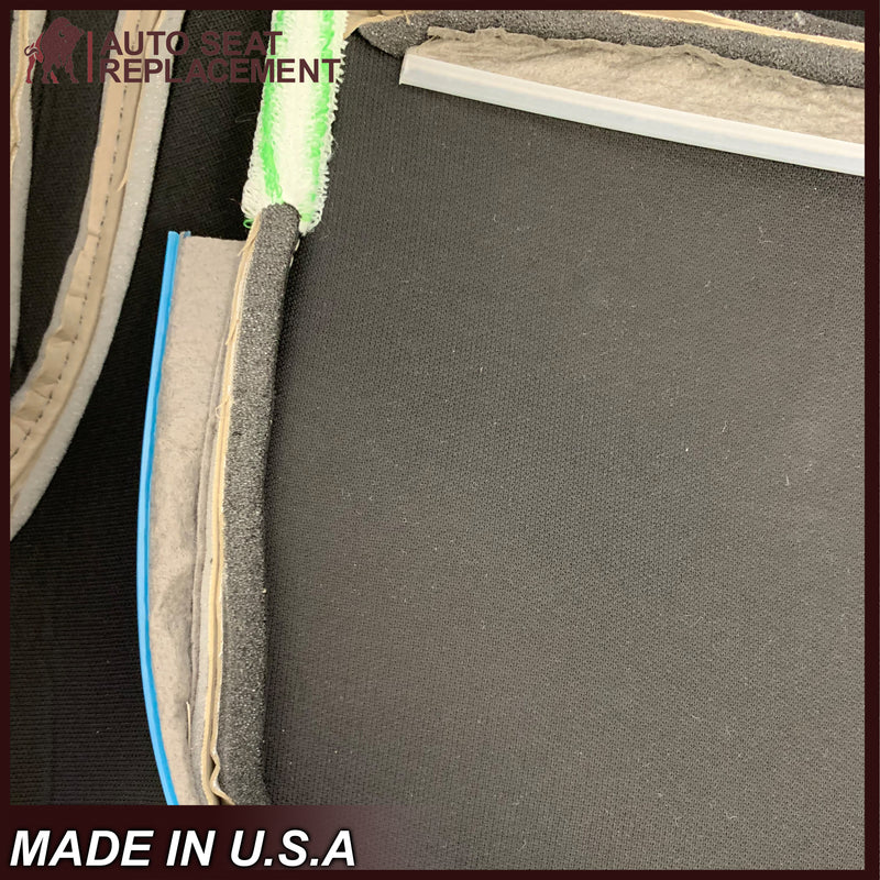 2011 - 2015 Ford Explorer Replacement Leather Bottom Seat Covers In Gray: Choose Leather OR Vinyl - Auto Seat Replacement