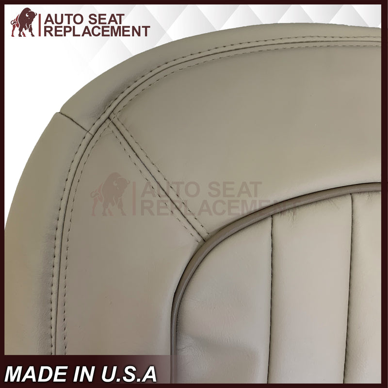 1997 - 2003 Jaguar XJ8, XJ6 4-Door L6 Genuine Leather OR Synthetic Leather Seat Covers In Oatmeal (Beige) - Auto Seat Replacement