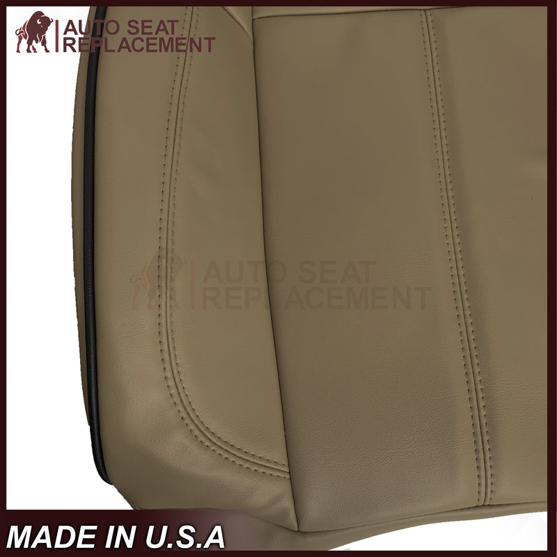 2006 - 2010 Hummer H3 Adventure Seat Covers in Cashmere Tan: Choose Leather or Vinyl - Auto Seat Replacement