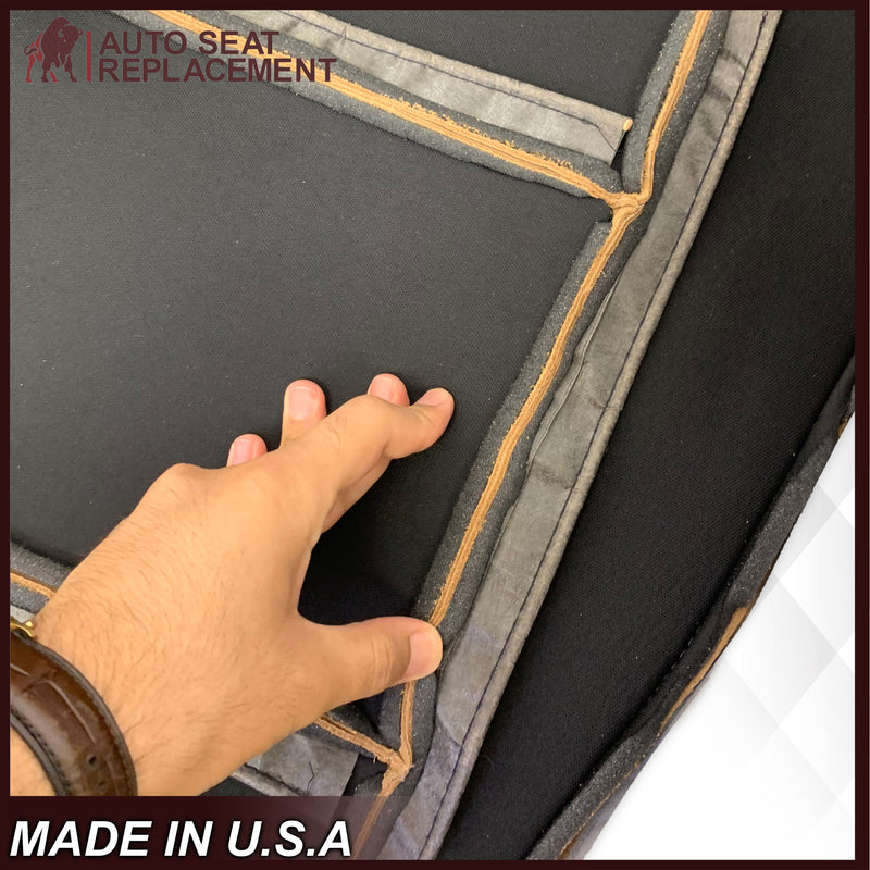 2002-2007 Ford F250 F350 King Ranch Replacement Raw Cowhide Genuine Leather OR Vinyl Front Seat Cover - Auto Seat Replacement