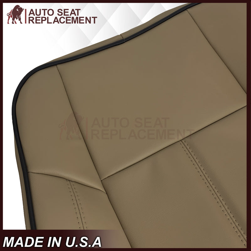 2006 - 2010 Hummer H3 Adventure Seat Covers in Cashmere Tan: Choose Leather or Vinyl - Auto Seat Replacement