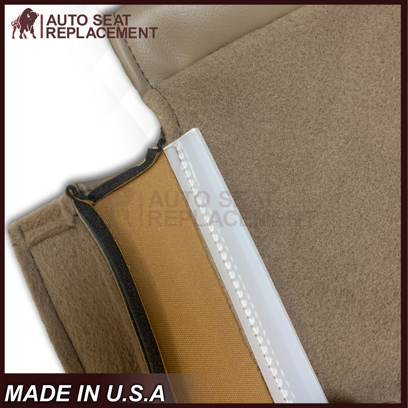 2008-2010 Ford F-250 F-350 F-450 F-550 Super Duty XL Work Truck Seat Cover in Camel Tan: Choose From Variants - Auto Seat Replacement