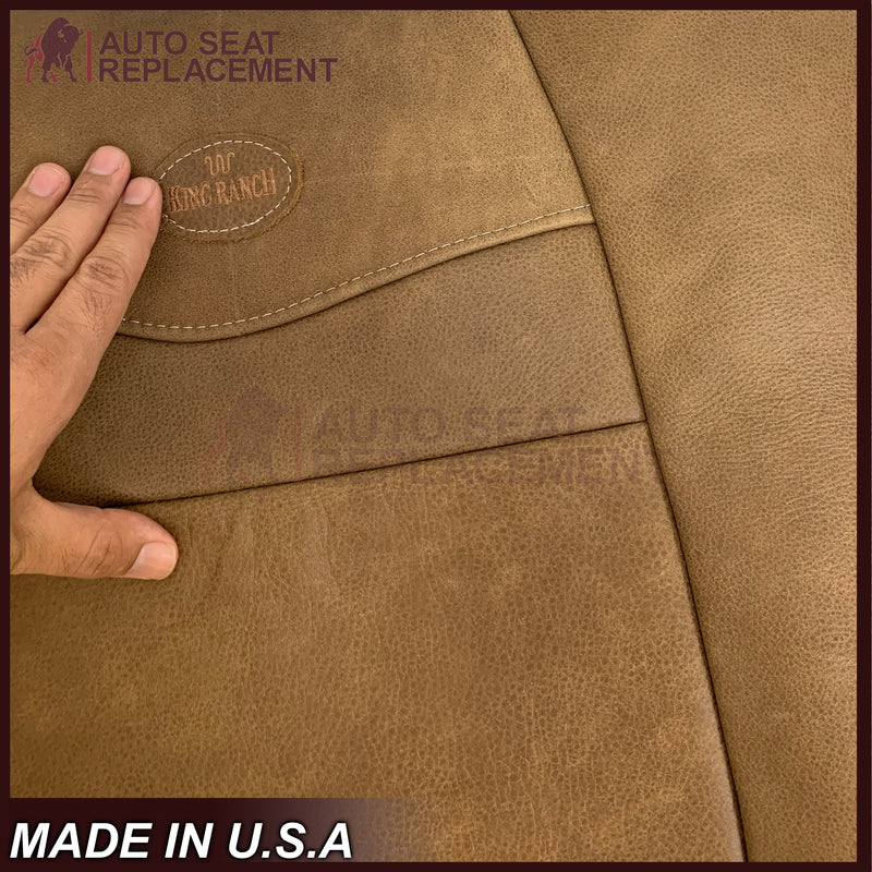 2001 2002 2003 Ford F150 King Ranch Raw Cowhide GENUINE LEATHER Seat Covers - Auto Seat Replacement