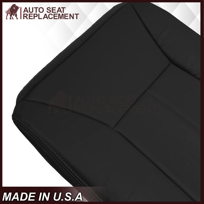 1998 1999 2000 2001 2002 Dodge Ram 1500 Base Work Truck SINGLE CAB Seat Cover in Agate Very Dark Gray Vinyl - Auto Seat Replacement