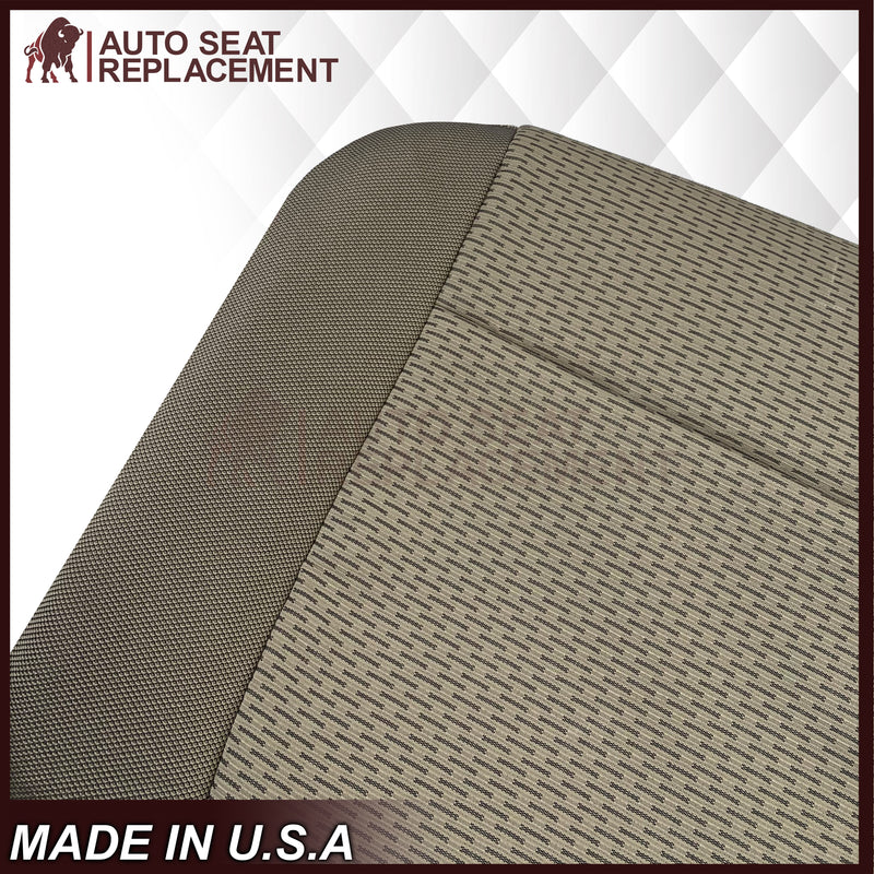 2017-2021 Ford F150 XLT TAN Cloth Seat Cover - Auto Seat Replacement